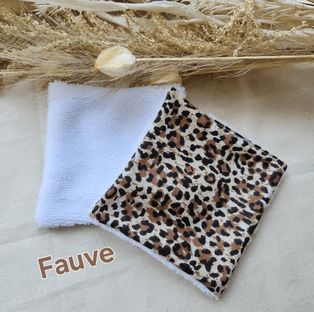 Lingettes démaquillantes lavables