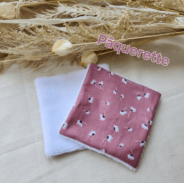 Lingettes démaquillantes lavables
